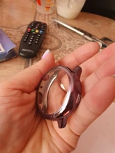 Funda protectora para samsung galaxy watch active 2, funda Ultra delgada de silicona suave HD, protección de pantalla completa, 40/44mm