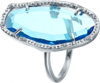 

Jay VI ring with glass and cubic zirconia