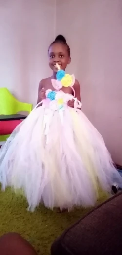 Déguisement princesse robe licorne pour filles - Déguisement Mania