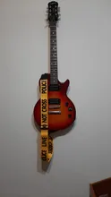 Guitar-Strap Polyester-Guitar-Belt Electric-Bass-Guitar-Parts-Accessories Yellow 