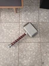44cm martillo Cosplay 1:1 martillo de tormenta figura armas modelo regalo película jugando seguridad americanas Super Héroes Weapen