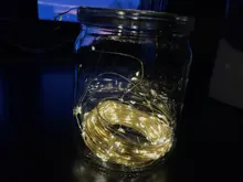 Christmas-Light Timer Decoration Led-String Copper-Wire-Garland Remote-Control Waterproof