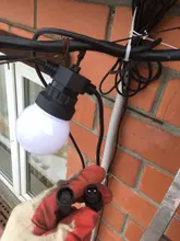 Bulb-String-Lights Globe Garland Cafe-Decoration Christmas Holiday IP65 Outdoor Waterproof