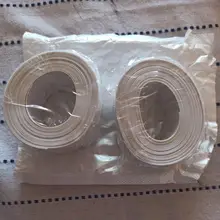 Cinta de sellado autoadhesiva, adhesivo impermeable para pared de baño y cocina, 3,2 metros, PVC blanco