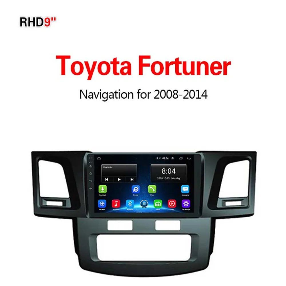 Lionet gps навигация для автомобиля Toyota Fortuner 2008- 9 дюймов RT1027X - Размер экрана, дюймов: 4G2G32G