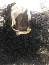 180% de la onda de agua peluca con malla Frontal transparente Frontal de encaje pelucas mojado y ondulado frente de encaje pelucas de cabello humano T parte rizado Peluca de cabello humano