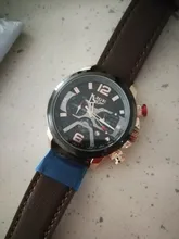 LIGE-Reloj analógico de cuero para Hombre, accesorio de pulsera resistente al agua con cronógrafo, marca de lujo deportivo de complemento masculino con diseño moderno, disponible en color azul, 2021