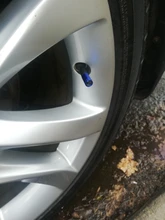 4 uds estilo de coche rueda de aleación de aluminio tapas de vástago de válvulas para neumático cubierta de accesorios de la motocicleta Theftproof tapas de válvulas para mazda