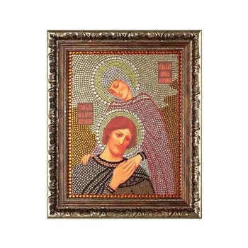 

0058 set for laying out rhinestones 'petr and феврония'