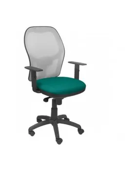 

CHAIR WITH MESH BACK IN GRAY BALI LIGHT GREEN