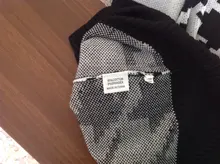 White Sweater Turtleneck Long Pullover Simplee Knitted Houndstooth Black Women Warm Fashion