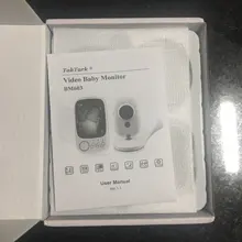 TakTark-Monitor de vídeo inalámbrico para bebé, 3,2 pulgadas, a color, cámara de seguridad portátil, LED, infrarrojo, intercomunicador de visión nocturna