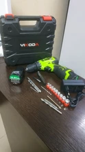 Cordless Drill Power-Tools Electric-Screwdriver Lithium-Battery YIKODA Rechargeable Household