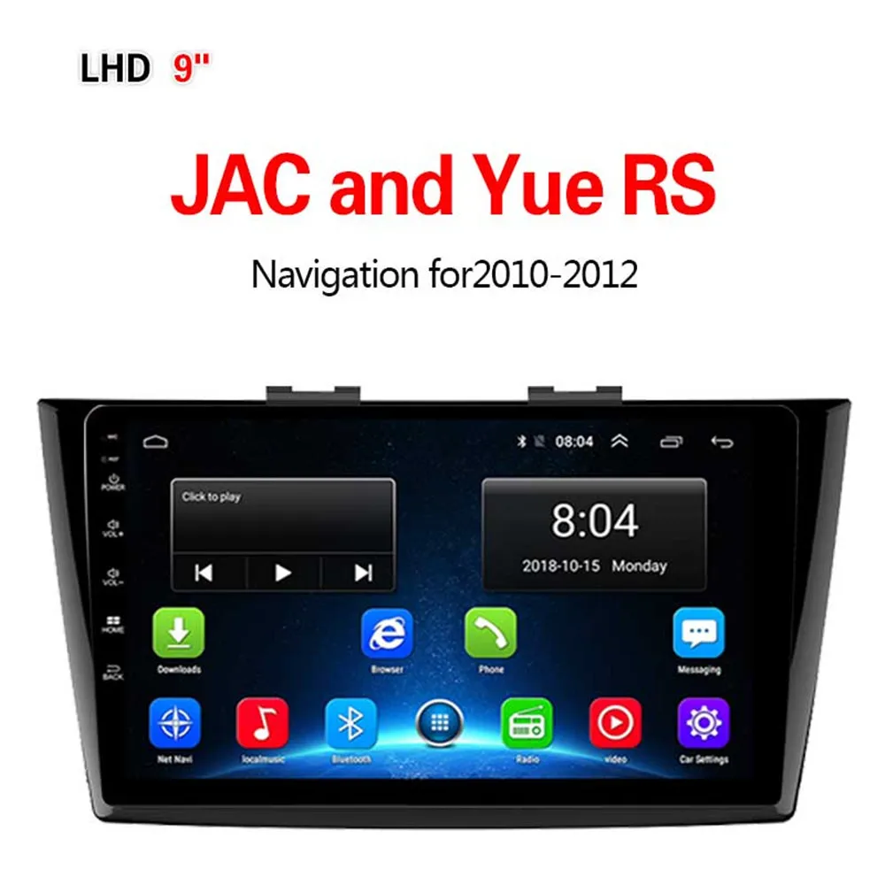 

Lionet GPS Navigation for Car JAC and Yue RS 2010-2012 9Inch LJ2002X