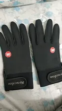 Guantes de ciclismo con soporte de muñeca para invierno, protectores de mano antideslizantes para deportes al aire libre, a prueba de viento, con pantalla táctil