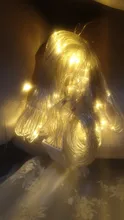 Led-String-Lights Christmas-Decoration Festival Wedding-Party Waterproof Net 220V 8modes