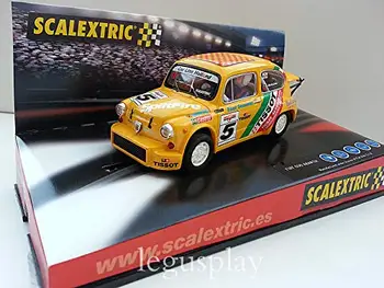 

SCX Slot Scalextric 6146 Compatible Fiat 600 Abarth Tissot