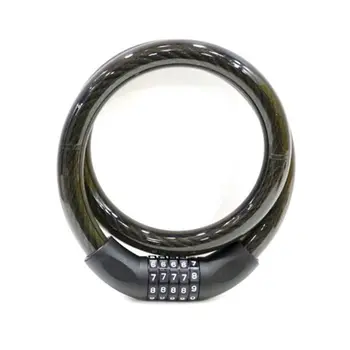 

ANTI-THEFT LOCK BICYCLE 8X65CCM CORD COMBINATION LEVEL