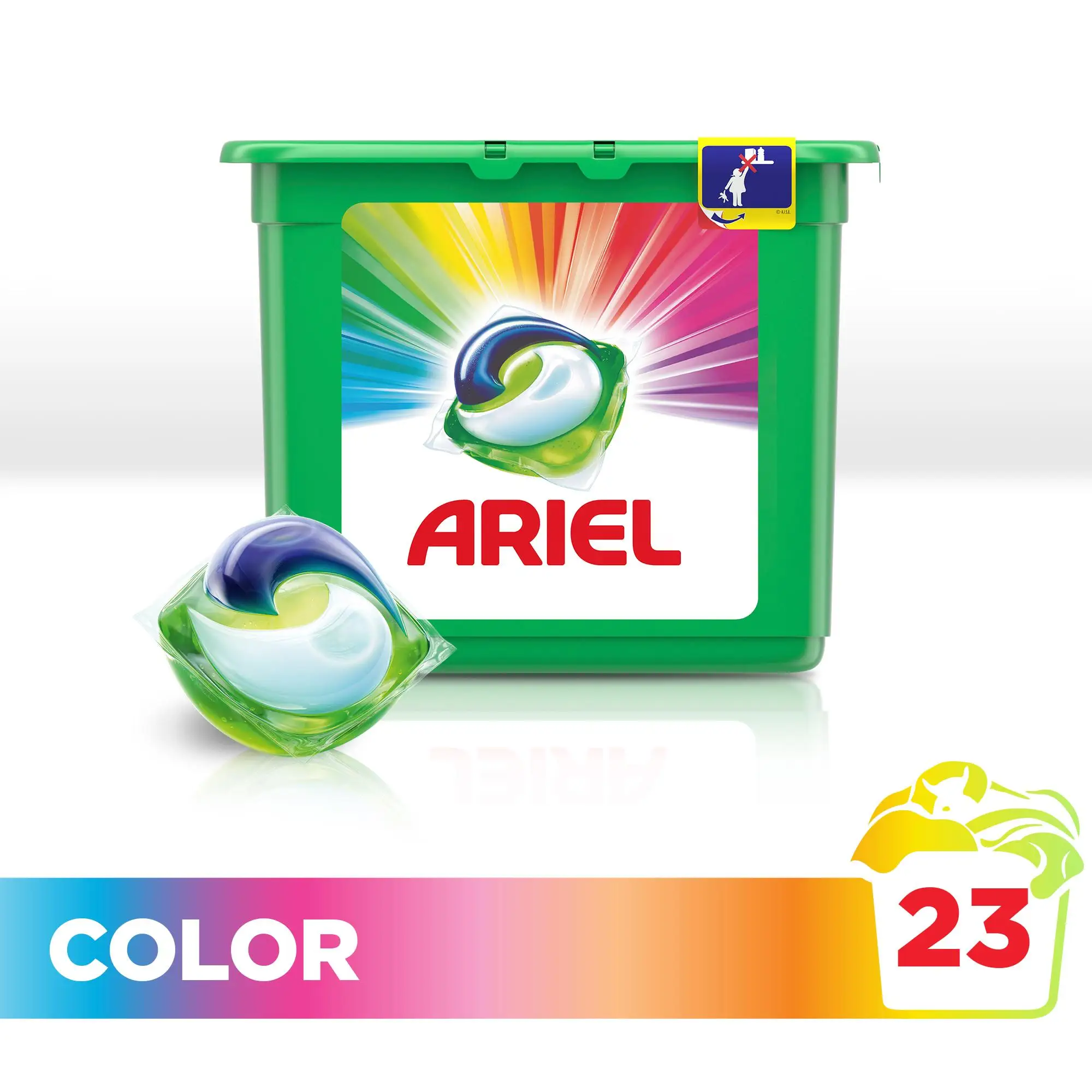 Capsules for washing Ariel Color 3in1 23 pcs