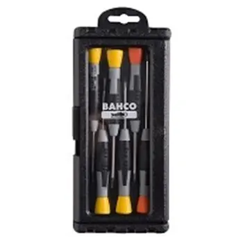 

SET PRECISION SCREWDRIVERS 6PZ(1,5-2-2,5-3 PH0-PH1) 706-1 BAHC
