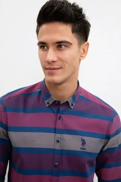 U.S. POLO ASSN. Мужской тканый гомлек