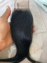 13x4 4x4 2x6 Frontal de encaje de cabello humano 100% humanos Remy Peruvian pelo cabello Natural Libre/Medio/tres malla con división de cierre