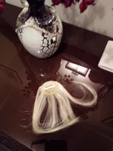 LVHAN-flequillo de aire puro, extensión de cabello sintético, Natural, negro, marrón claro, marrón oscuro, negro, fibra de alta temperatura