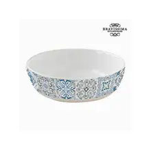 Глубокое блюдо фарфоровый синий Bravissima кухня