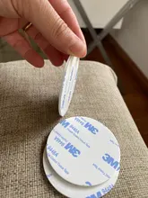 Cinta de espuma adhesiva de doble cara superfuerte 3M, soporte de fijación de montaje de puntos autoadhesivos, cinta adhesiva de montaje de dos lados, 10-100 Uds.