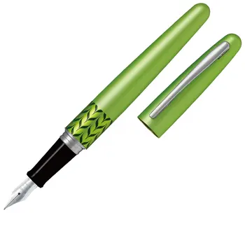 

Pilot MR3 Fountain Pen Metallic Green MB-E Luxury Pen Ink Writing