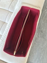 Keepall-Bolso organizador de bolsillo con cremallera desmontable, bolsa de mano con inserto en Bag-3MM de fieltro Premium (hecho a mano/en 20 colores), 45, 50, 55, 60