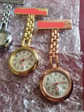 Broche personalizado grabado con tu nombre, Pin de solapa de acero inoxidable, de alta calidad, oro rosa, Fob, reloj de enfermera