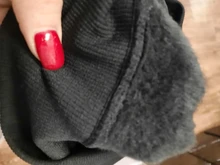 Invierno cálido de talla grande Leggins Color sólido terciopelo de las mujeres mallas de cintura alta elástico negro dropshipping. Exclusivo.