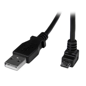 

MICRO USB cable 2 M to MICRO B angled downward