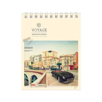 

Notepad hatber "cities. Retro voyage "europirate A6 40L