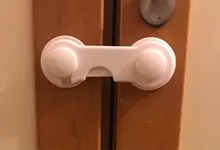 Cerradura de seguridad para niños pequeños, cerradura de seguridad para cajón para bebé, protección de seguridad para armario, refrigerador, ventana, armario, hogar, 1 Uds.