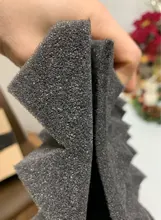 Espuma acústica de estudio insonorizada, Panel de tratamiento de absorción de sonido, esponja protectora de cuña de sonido, 50x50x5cm, 6 uds.