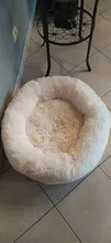Cats Nest Bed-House Pet-Cushion Pets-Supplies Dog-Mat Plush-Dog Round Warm Soft Winter