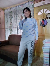 Jersey de amor jersey de cuello redondo suéter 2021 primavera y otoño nuevo suelta tendencia suave suéter para estudiantes chaqueta roja red gran oferta