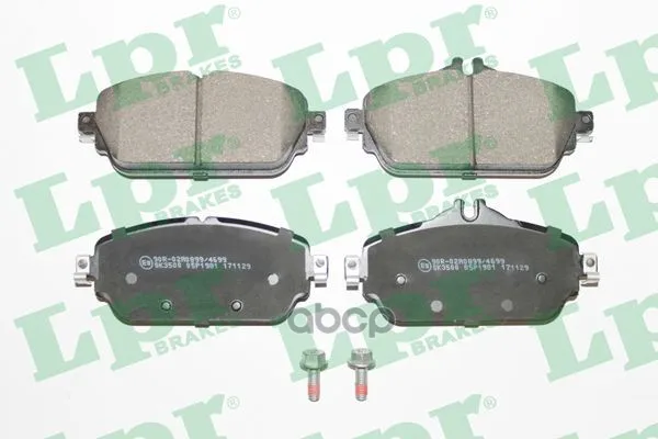 Колодки Тормозные Mercedes W205 14- Передние L=144мм. Lpr 05p1981 Lpr арт. 05P1981