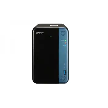

QNAP NAS 2 bays J3455 2.5 /3.5 2GB