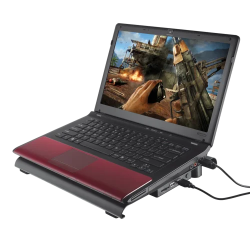 Игровая охлаждающая подставка 19142 Trust GXT 277 1хUSB регулировка скорости