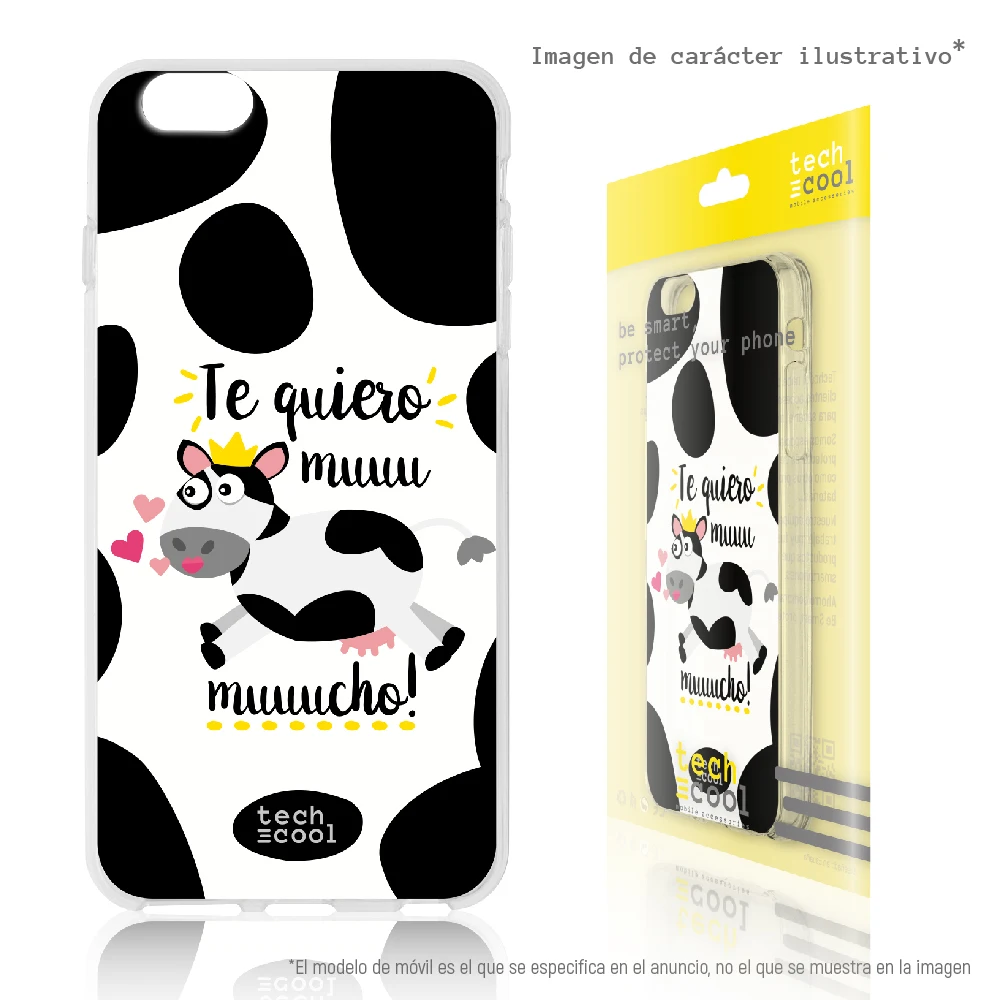 FunnyTech®Чехол-подставка для samsung Galaxy J7 Silicone Frase "Te I want Moo" Vers.1