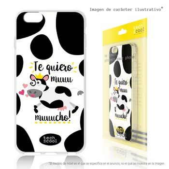 

FunnyTech®Stand case Silicone for OnePlus 3/3 T Frase "Te I want Moo" Vers.1