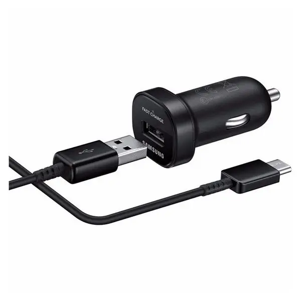 Автомобильное зарядное устройство USB samsung 222170 черный