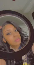 Beaudiva-extensiones de pelo ondulado brasileño con Frontal, extensiones de cabello humano de 34 y 36 pulgadas con cierre Frontal de malla