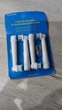 Cabezales de cepillo de dientes eléctrico de repuesto para Braun Oral B, boquillas, cerdas suaves, vitalidad, limpieza Dual, higiene, cuidado SmartSeries, 4 Uds.
