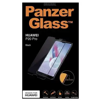 

Screen patronizing panzerglass 5299 for huawei p20 pro Black-tempered glass-edge to edge