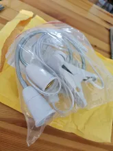 Light-Socket Base Desk-Lamp-Holder Gooseneck Clip-On-Cable Us-Plug On-Off-Switch Flexible