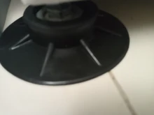 Feet-Pads Rubber-Protectors Furniture Floor-Mat Washing-Machine Non-Slip Elasticity Black